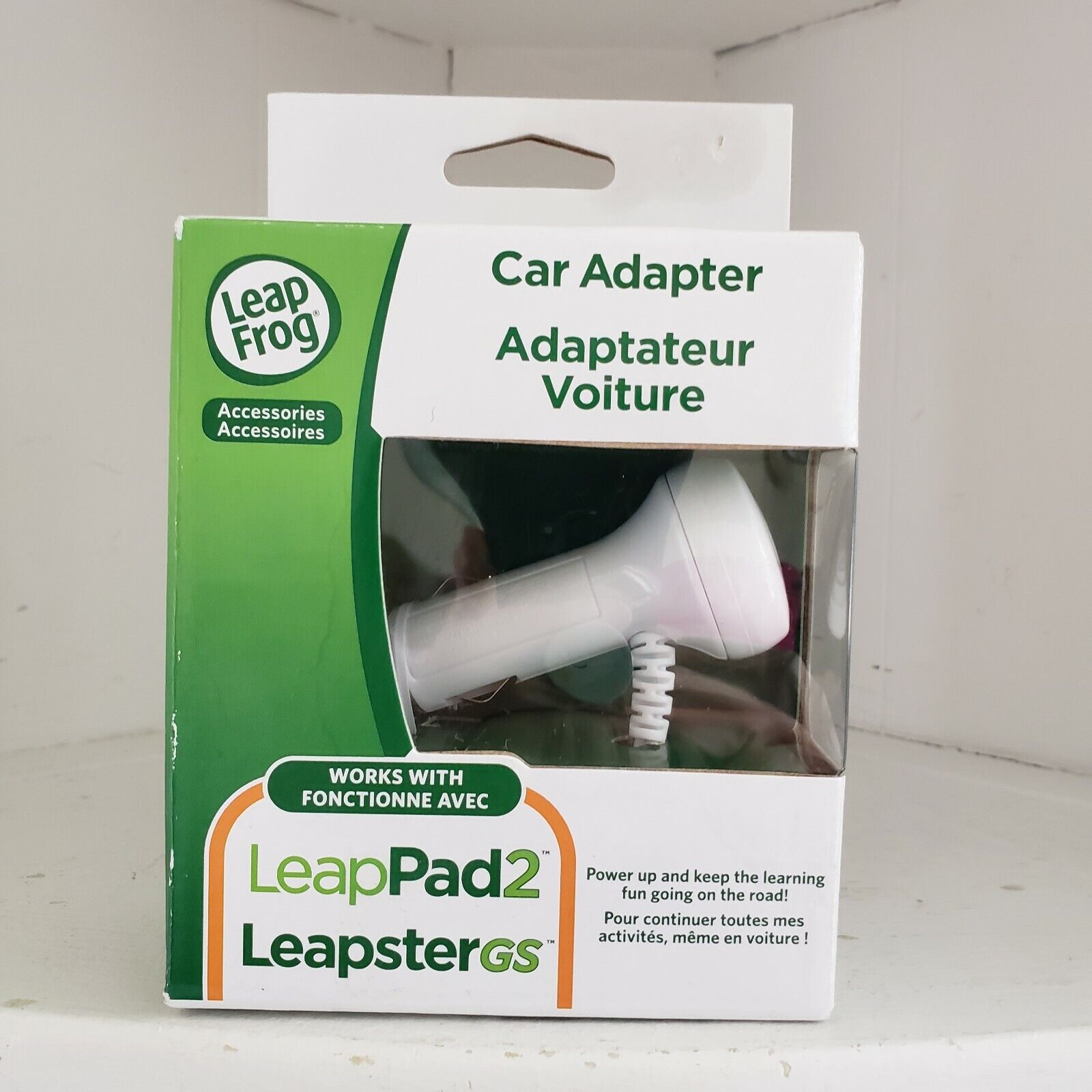 Leap Frog Car Adapter For LeapPad2 & LeapsterGS Genuine Boxed Model 690-11291 - Fresh Stock Dated February 2026