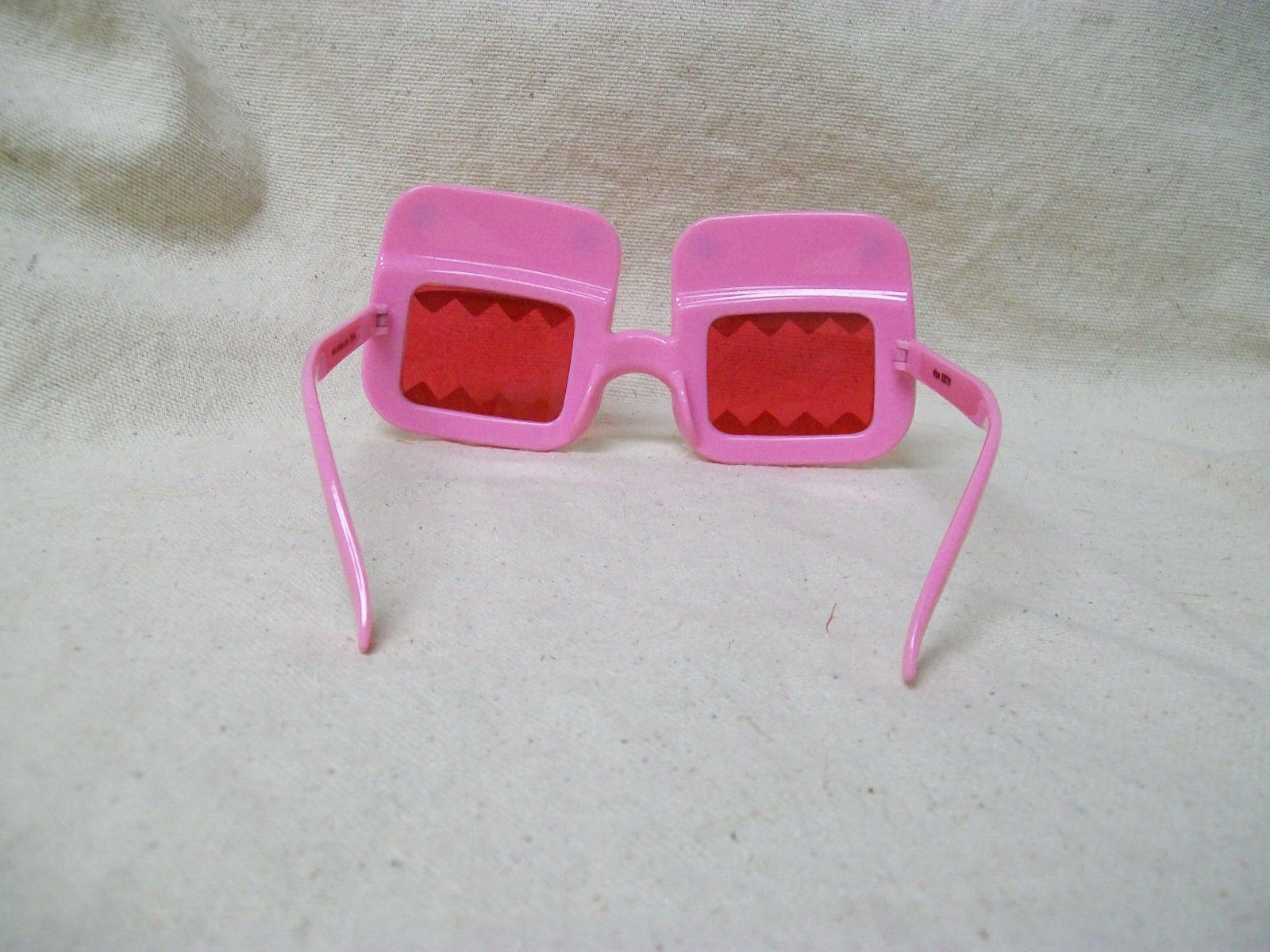 Fun Licensed Pink DOMO Glasses Cartoon Monster Japan NHK Domo-kun Tokyopop Manga - Fresh Stock Dated February 2026