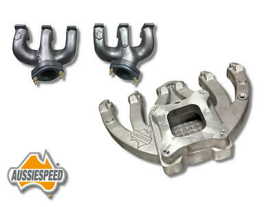 Dutra Dual Mopar Valiant Slant 6 Chrysler exhaust headers 225 six by Aussiespeed - Fresh Stock Dated February 2026