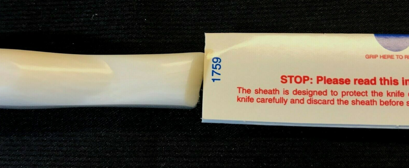 New Cutco Steak/Table Knife 1759 Pearl (White) Handle Forever Guarantee Fastship - Fresh Stock Dated December 2025