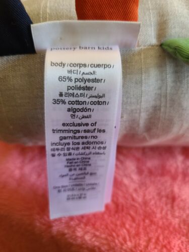 New Without Tags Pottery Barn Kids Dinosaur Pillow that ROARS 15