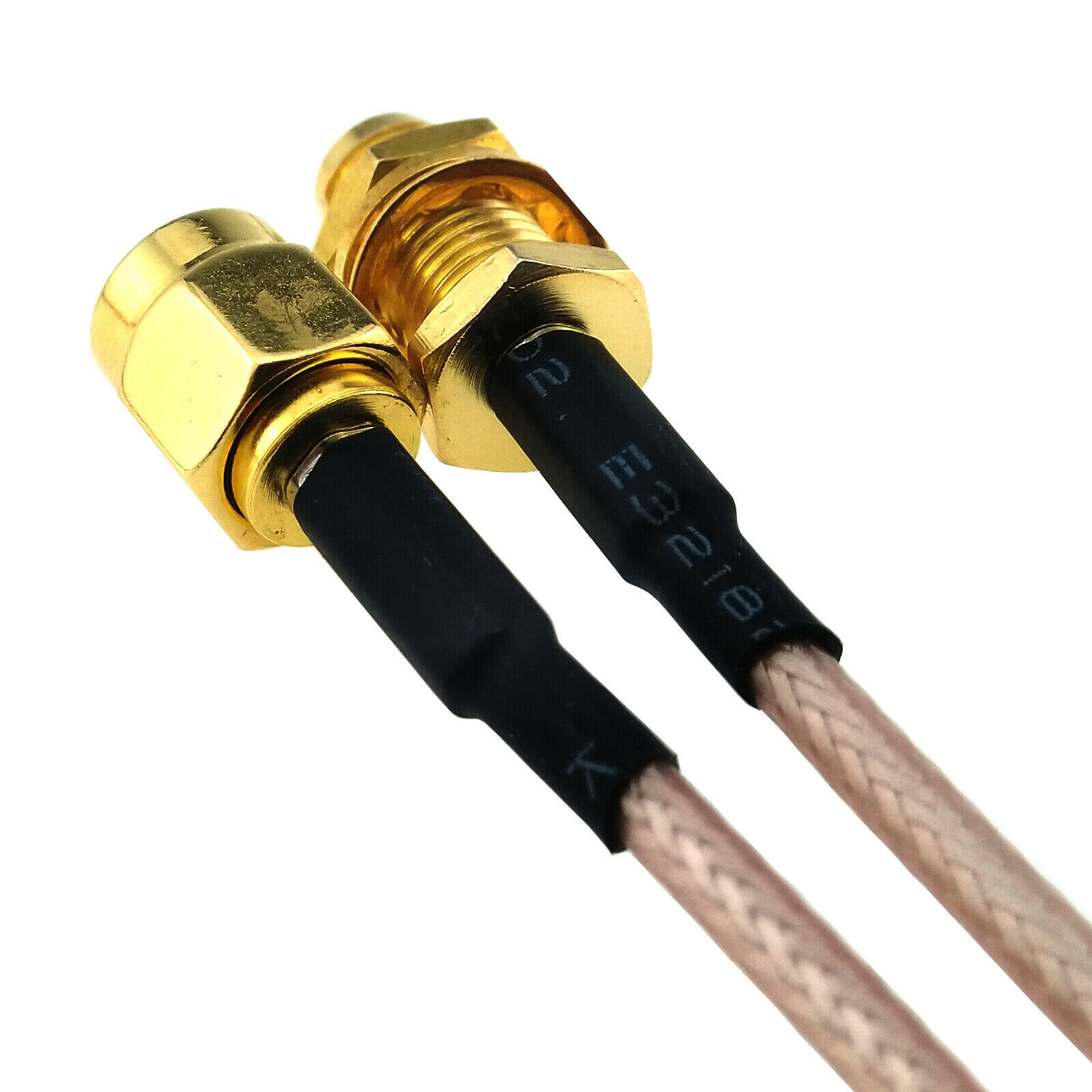 RP-SMA Extension Cable 6.6ft RG316 Copper Wire for WiFi Router Antenna Extend - Fresh Stock Dated December 2025