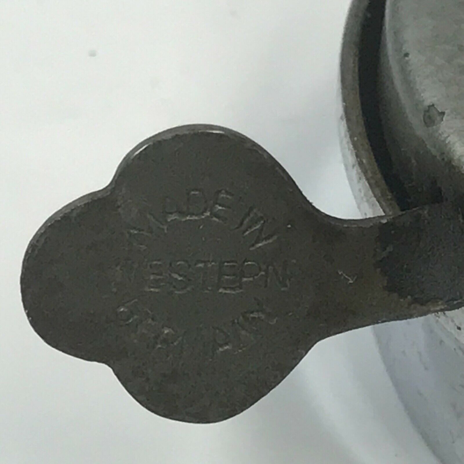 Vintage Bicycle Handlebar Bell Saint Christoper Sancte Christophore Germany - Fresh Stock Dated December 2025