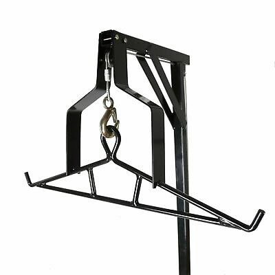 500lb Big Game Hunting Deer Hoist W/ Winch Lift Swivel Gambrel Hitch-Mounted New - Fresh Stock Dated December 2025