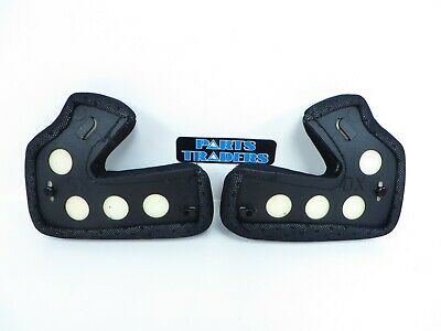 Fox Racing Replacement Cheek Pads For Pilot Helmet Size Large L Lg - Fresh Stock Dated February 2026