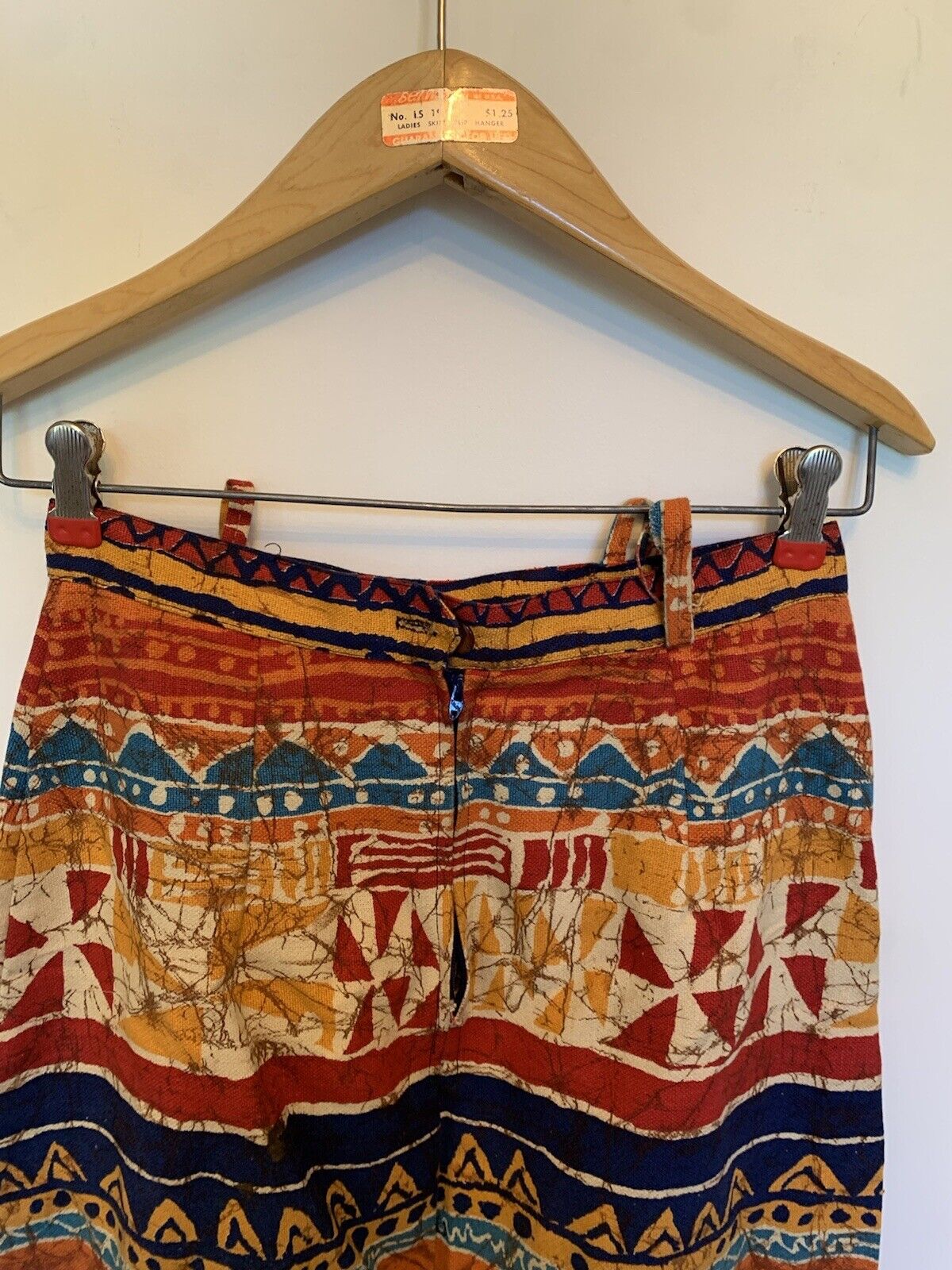 vintage handmade pattern aztec skirt thick midi - Fresh Stock Dated March 2026