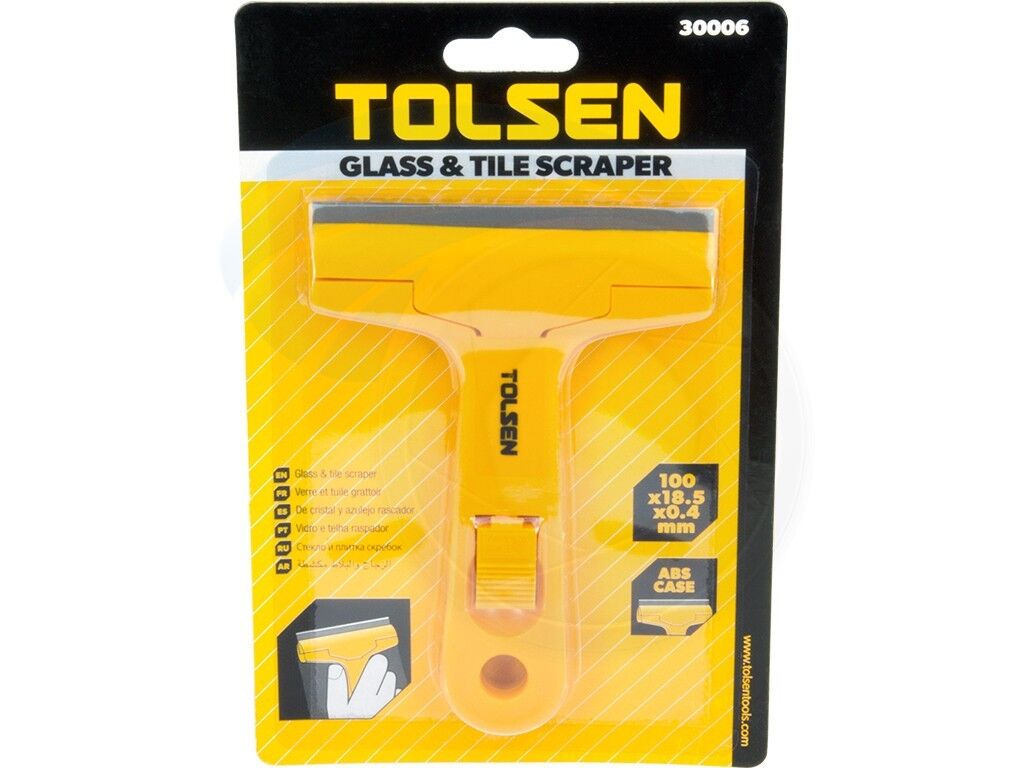 4inch Glass Tile Scraper Floor Windows Film Tint Glass Paint Cleaning - Fresh Stock Dated February 2026