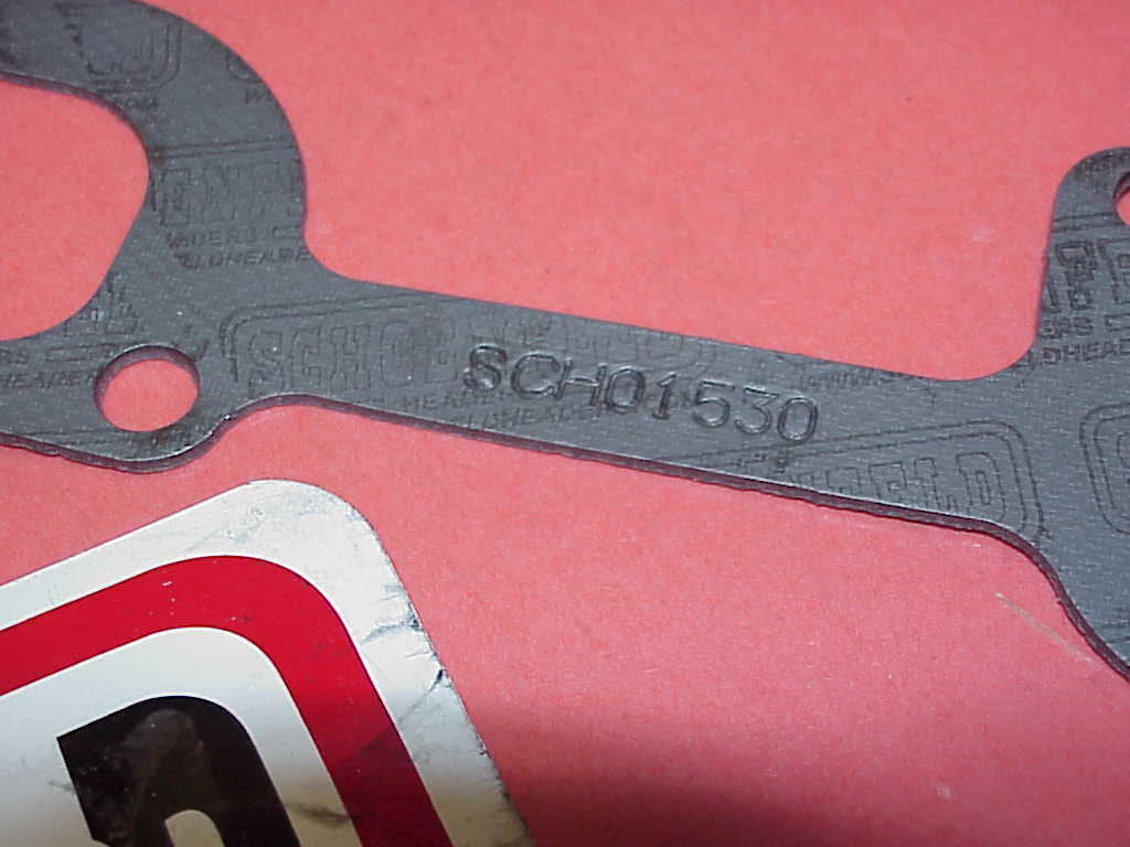 1 NEW Pair Schoenfeld SCH01530 Exhaust Manifold / Header Gaskets ASCS SB Chevy - Fresh Stock Dated February 2026