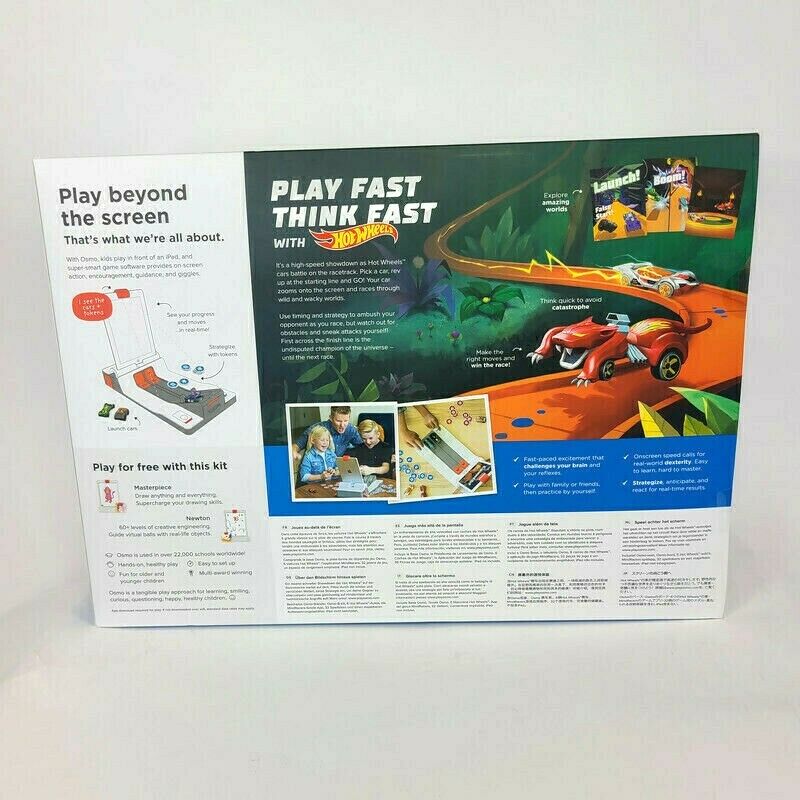 Osmo Hot Wheels Mindracers Game Kit for IPad Base Included New Free Shipping - Fresh Stock Dated February 2026