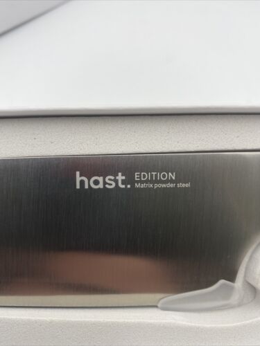Hast 8” Chef Knife - High Performance Kitchen Knife- Powder Steel - Japanese - Fresh Stock Dated December 2025