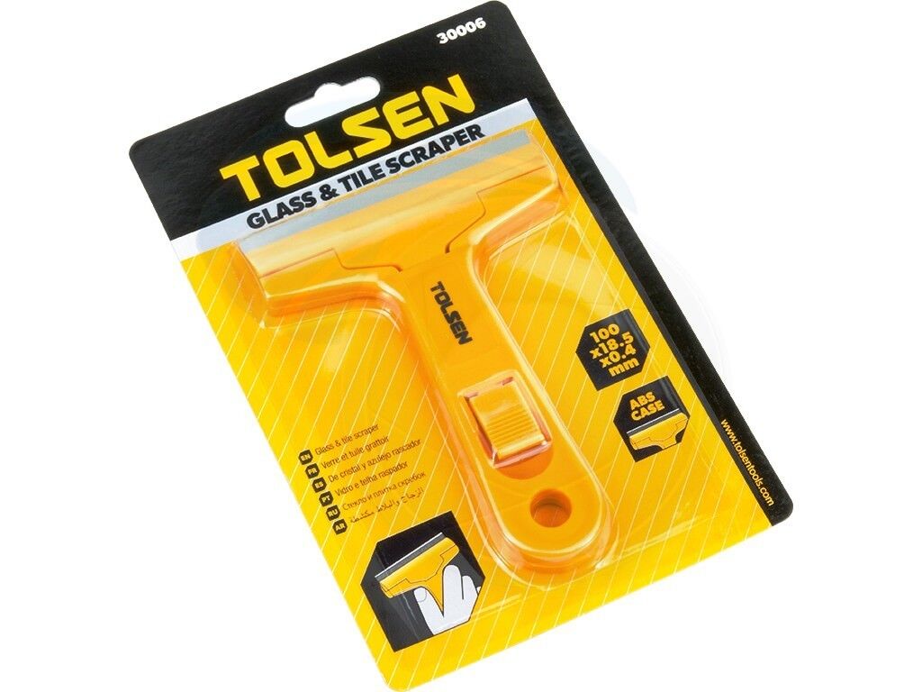 4inch Glass Tile Scraper Floor Windows Film Tint Glass Paint Cleaning - Fresh Stock Dated February 2026