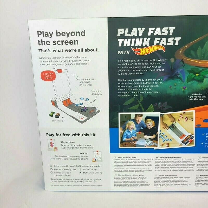Osmo Hot Wheels Mindracers Game Kit for IPad Base Included New Free Shipping - Fresh Stock Dated February 2026