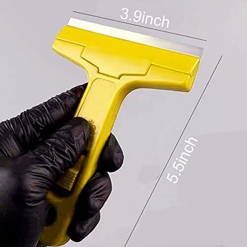 2pack Razor Blade Scraper, Industry Glass Window Scraper, Heavy Duty Cleaning Sc - Fresh Stock Dated December 2025