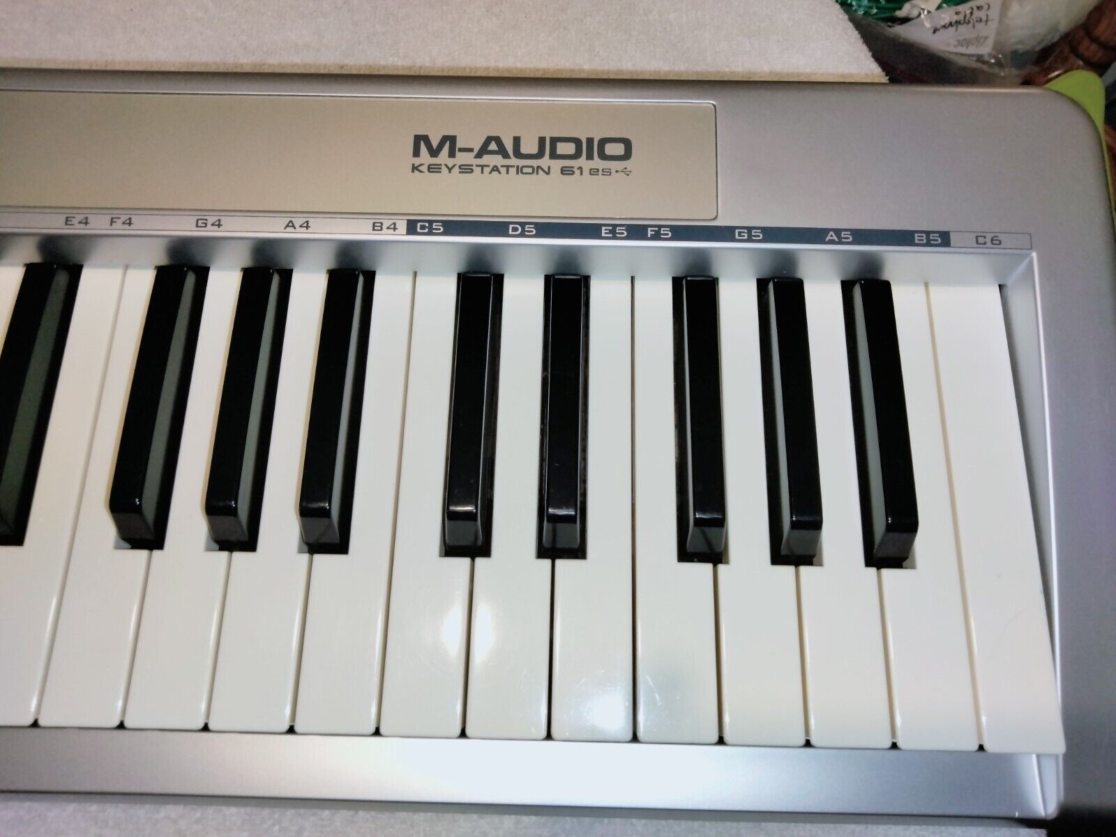 M-Audio Keystation 61ES 61-Key USB MIDI Keyboard Excellent Condition - Fresh Stock Dated February 2026