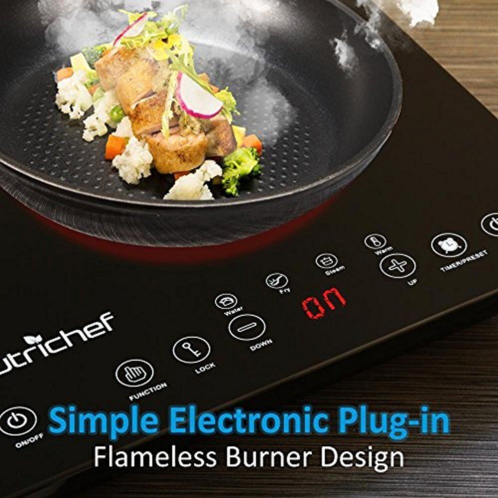 Dual Induction Cooktop - Double Countertop Burner with Digital Display - Fresh Stock Dated February 2026