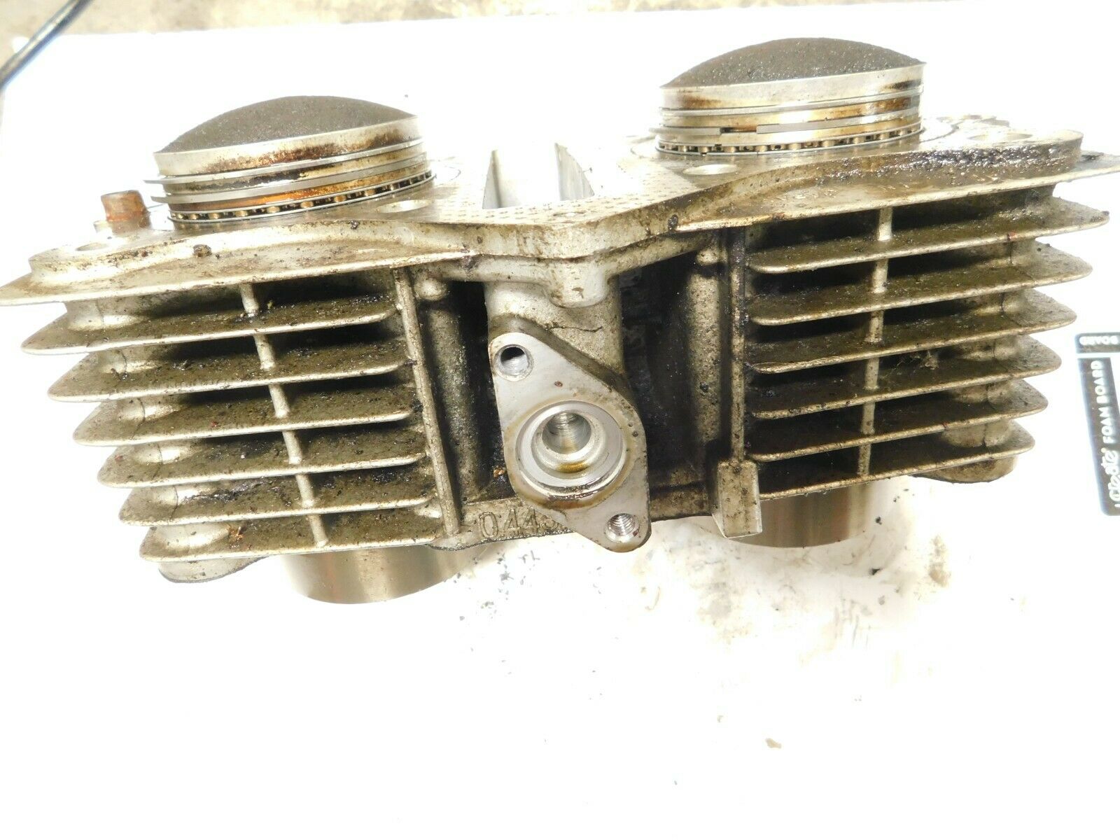 1982 kawasaki KZ440 belt KZ440ltd engine cylinders pistons set block 1981 1983 - Fresh Stock Dated February 2026