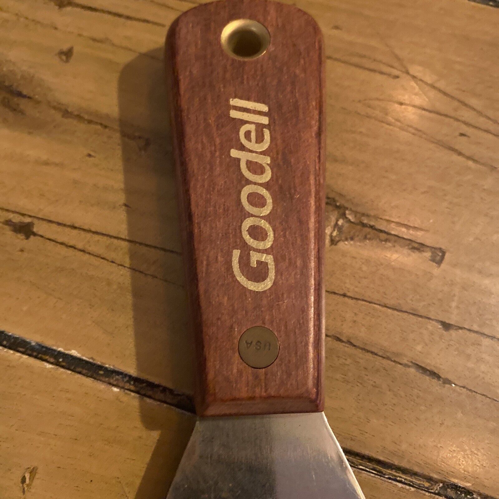 Goodell Professional   Wall Scraper 3” Wood Handle Made In USA Brand New - Fresh Stock Dated February 2026