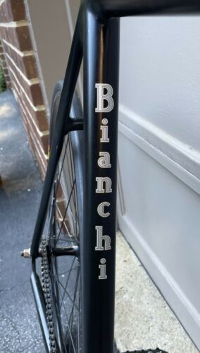 Bianchi Super Pista Track Bike, 59cm (RARE MATTE BLACK) - Fresh Stock Dated December 2025