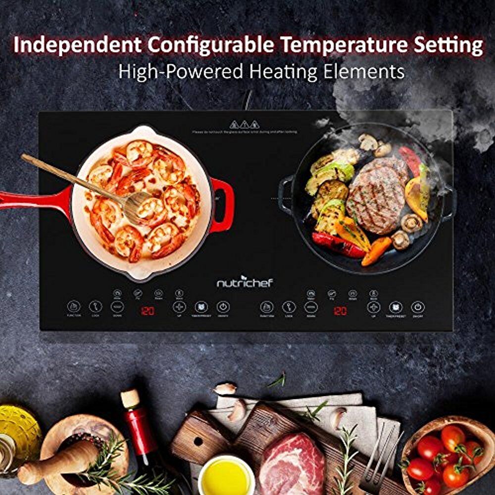 Dual Induction Cooktop - Double Countertop Burner with Digital Display - Fresh Stock Dated February 2026