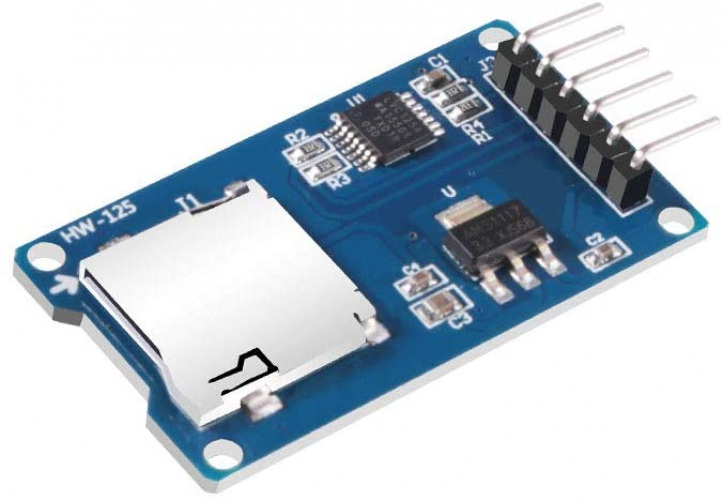 AiTrip 3PCS Micro SD Card Module with chip Level Conversion for Arduino - Fresh Stock Dated February 2026