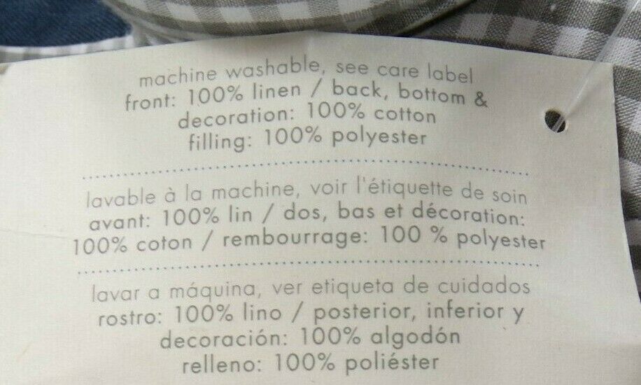 Pottery Barn Kids Dempsey Dino Stegosaurus Reversible Pillow Blue 8.5