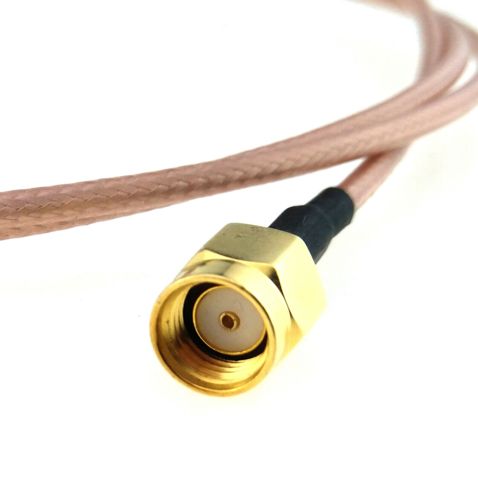 RP-SMA Extension Cable 6.6ft RG316 Copper Wire for WiFi Router Antenna Extend - Fresh Stock Dated December 2025