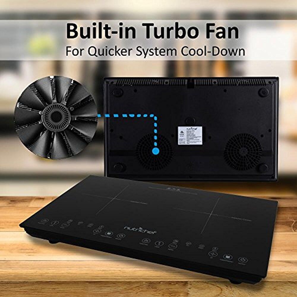 Dual Induction Cooktop - Double Countertop Burner with Digital Display - Fresh Stock Dated February 2026