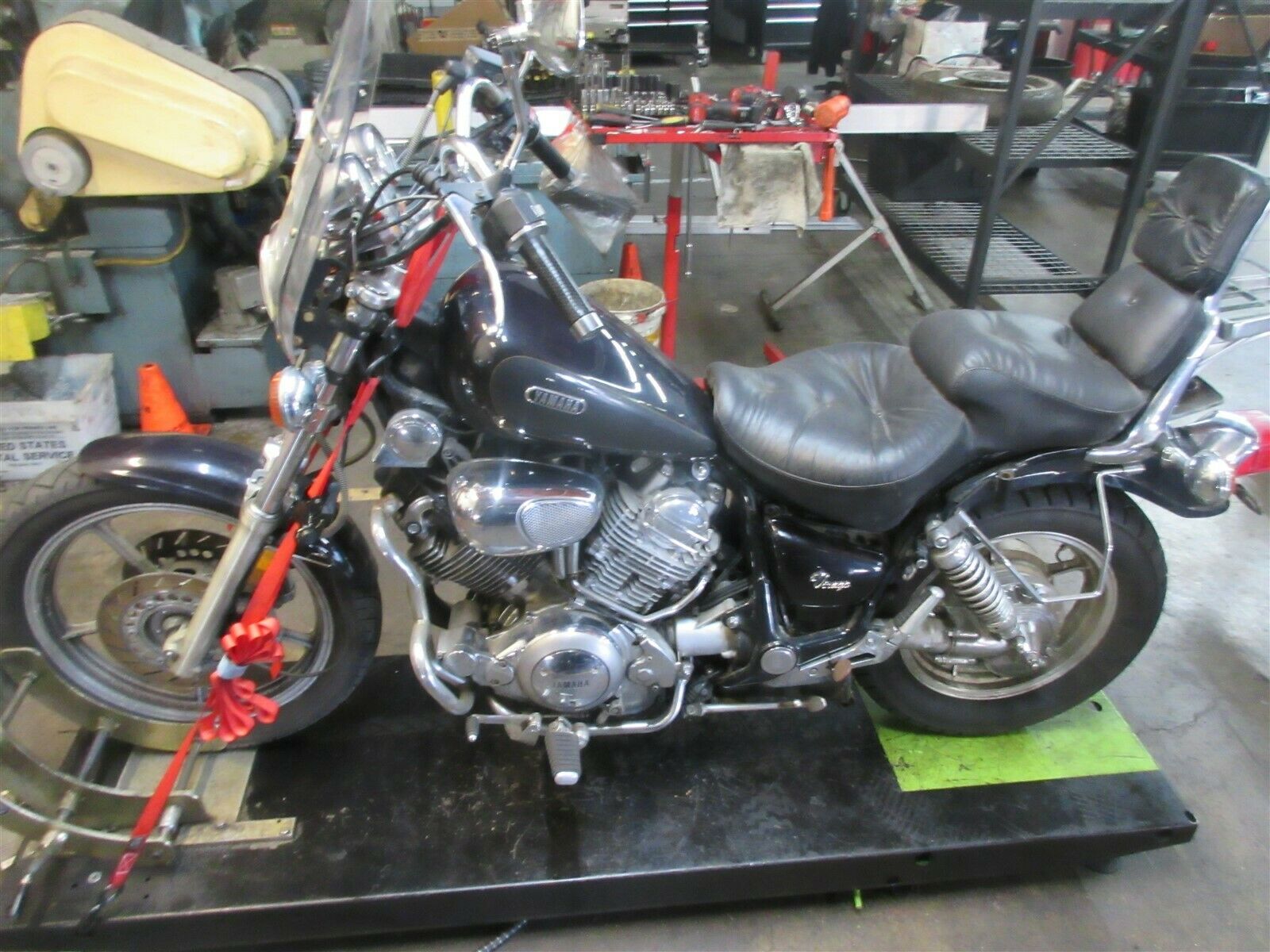 1992 91-96 Yamaha Virago 1100 XV1100 OEM Front Cylinder Barrel Jug Piston Lot - Fresh Stock Dated February 2026