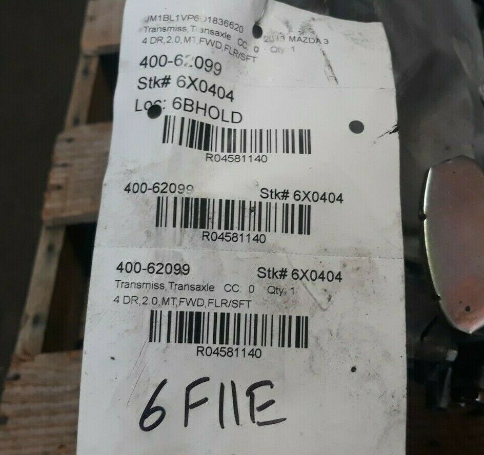 ✔ 2012-2016 Mazda 3 2.0L 6 Speed SKYACTIV Manual Transmission 92K Miles - Fresh Stock Dated February 2026