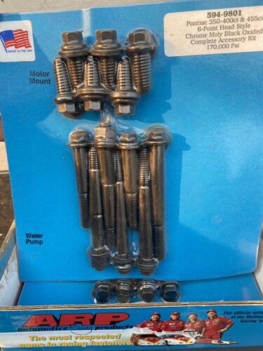 ARP Pontiac Hex Accessory Complete Bolt Kit - Fresh Stock Dated February 2026