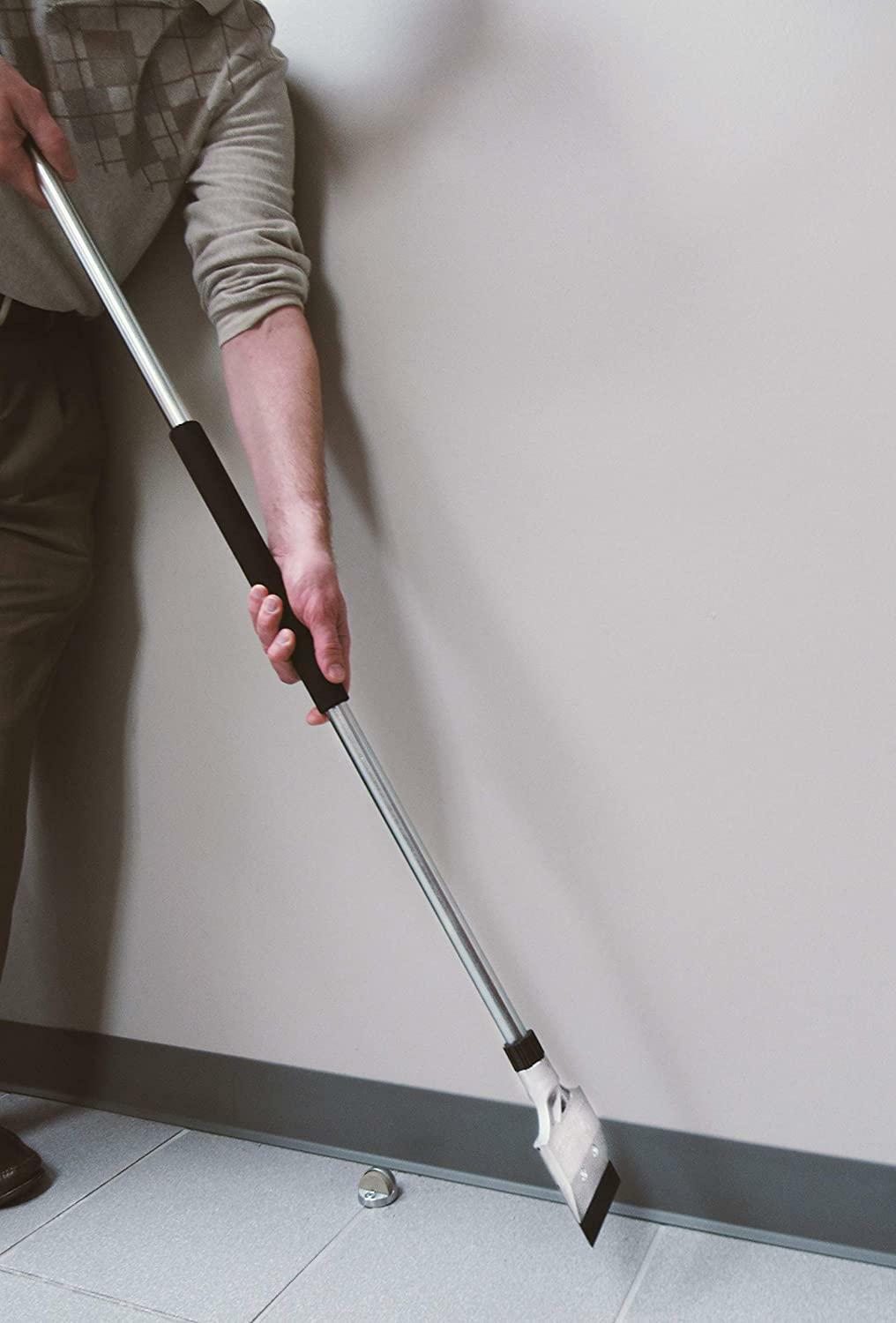 Red Devil 2108 Long Handle Heavy Duty Floor, Scraper, Silver - Fresh Stock Dated February 2026