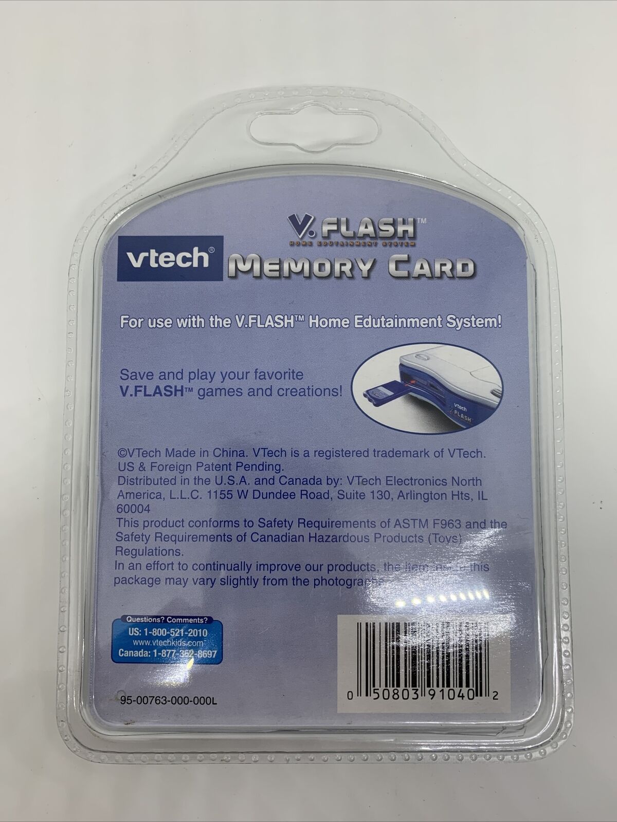Vtech Vflash 8 MB Memory Card V.Tech V.Flash Home Edutainment System NEW SEALED! - Fresh Stock Dated December 2025