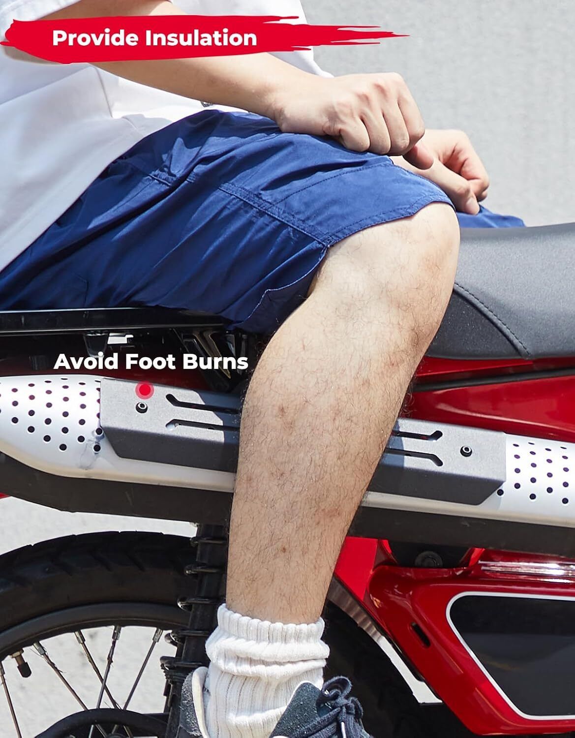 Metal Exhaust Heat Shield Guard Cover For CT125 Trail 125 Hunter Cub 2021-2024 - Fresh Stock Dated February 2026