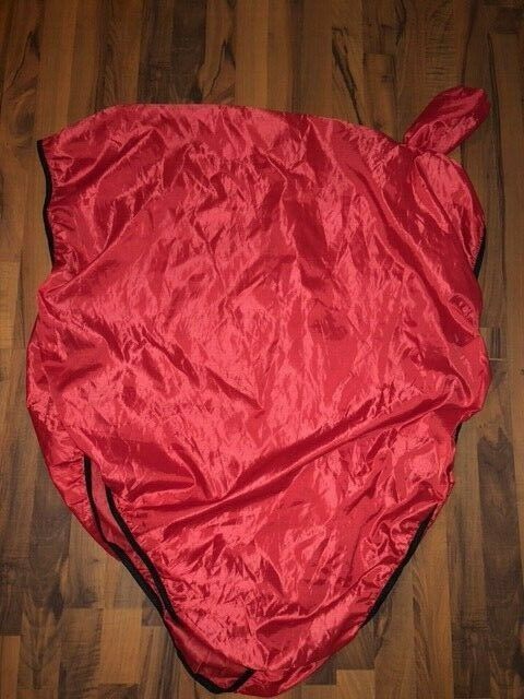 RED NYLON WESTERN SADDLE COVER 38'' X 92'' - Fresh Stock Dated December 2025