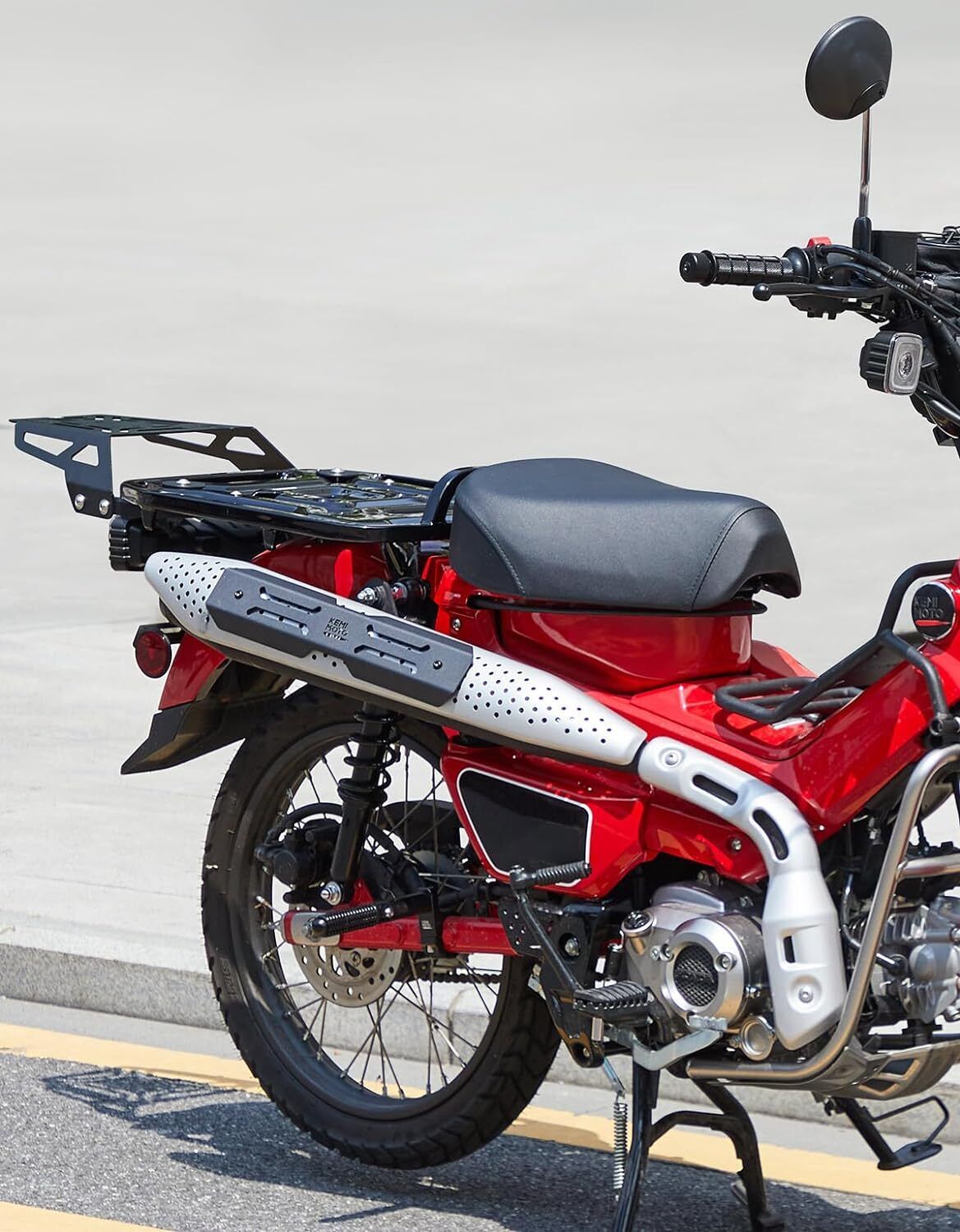 Metal Exhaust Heat Shield Guard Cover For CT125 Trail 125 Hunter Cub 2021-2024 - Fresh Stock Dated February 2026