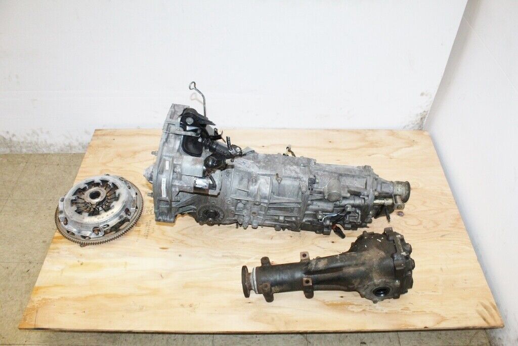 02-03-04 JDM SUBARU IMPREZA WRX 5 SPEED AWD TRANSMISSION 4.11FD MATCHING DIFF - Fresh Stock Dated February 2026