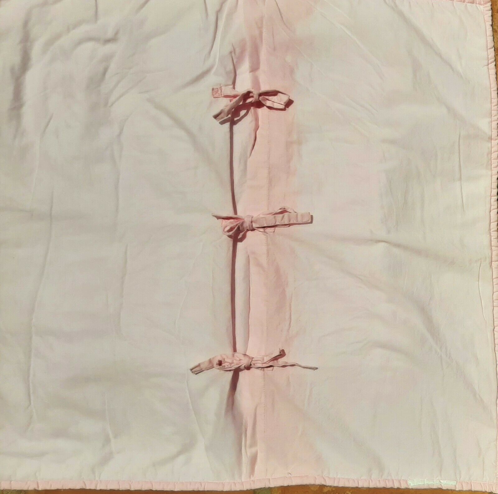 Pottery Barn Kids Quilted PILLOW SHAMS Polka Dot - Pink Yellow Blue - A PAIR - Fresh Stock Dated December 2025