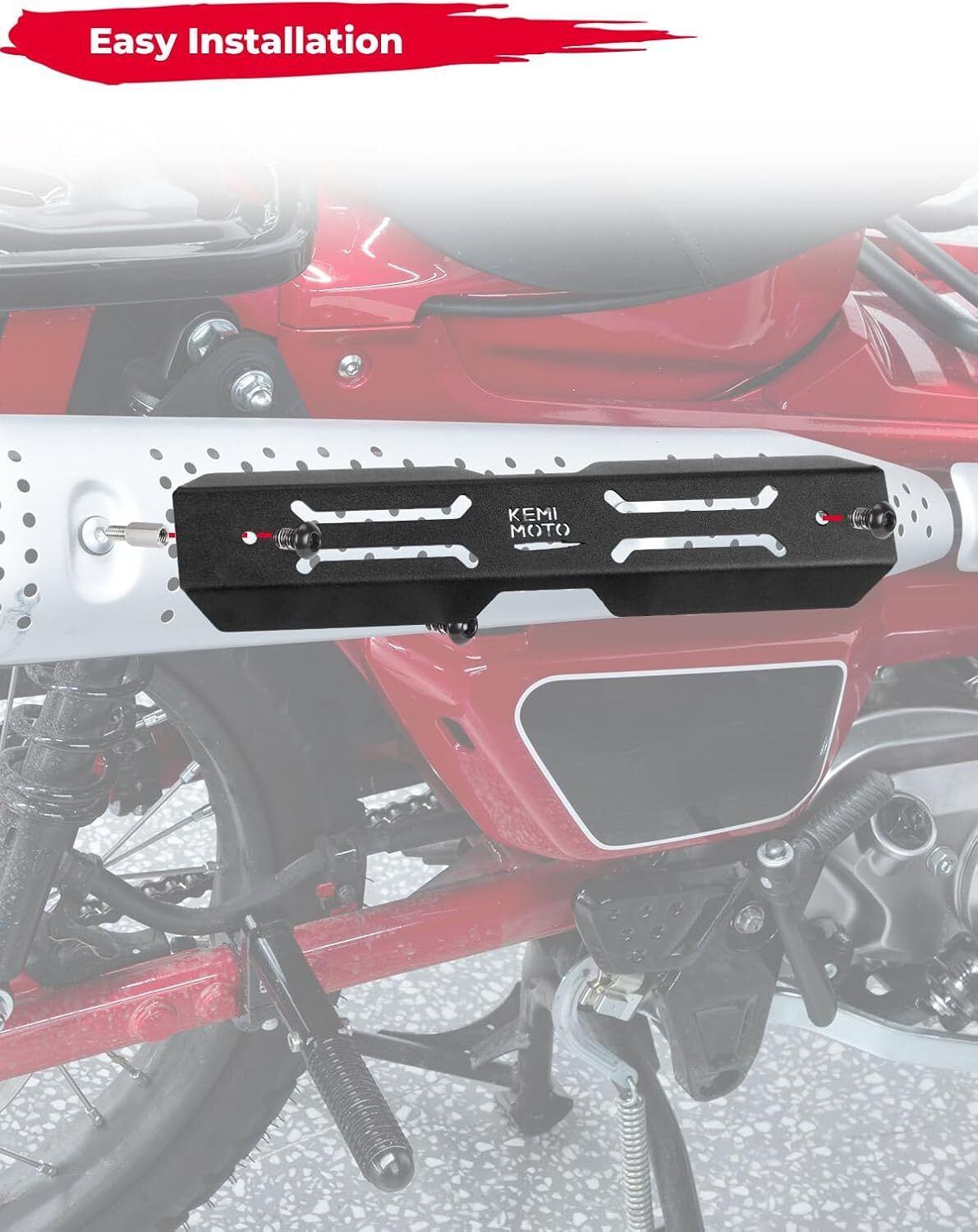 Metal Exhaust Heat Shield Guard Cover For CT125 Trail 125 Hunter Cub 2021-2024 - Fresh Stock Dated February 2026