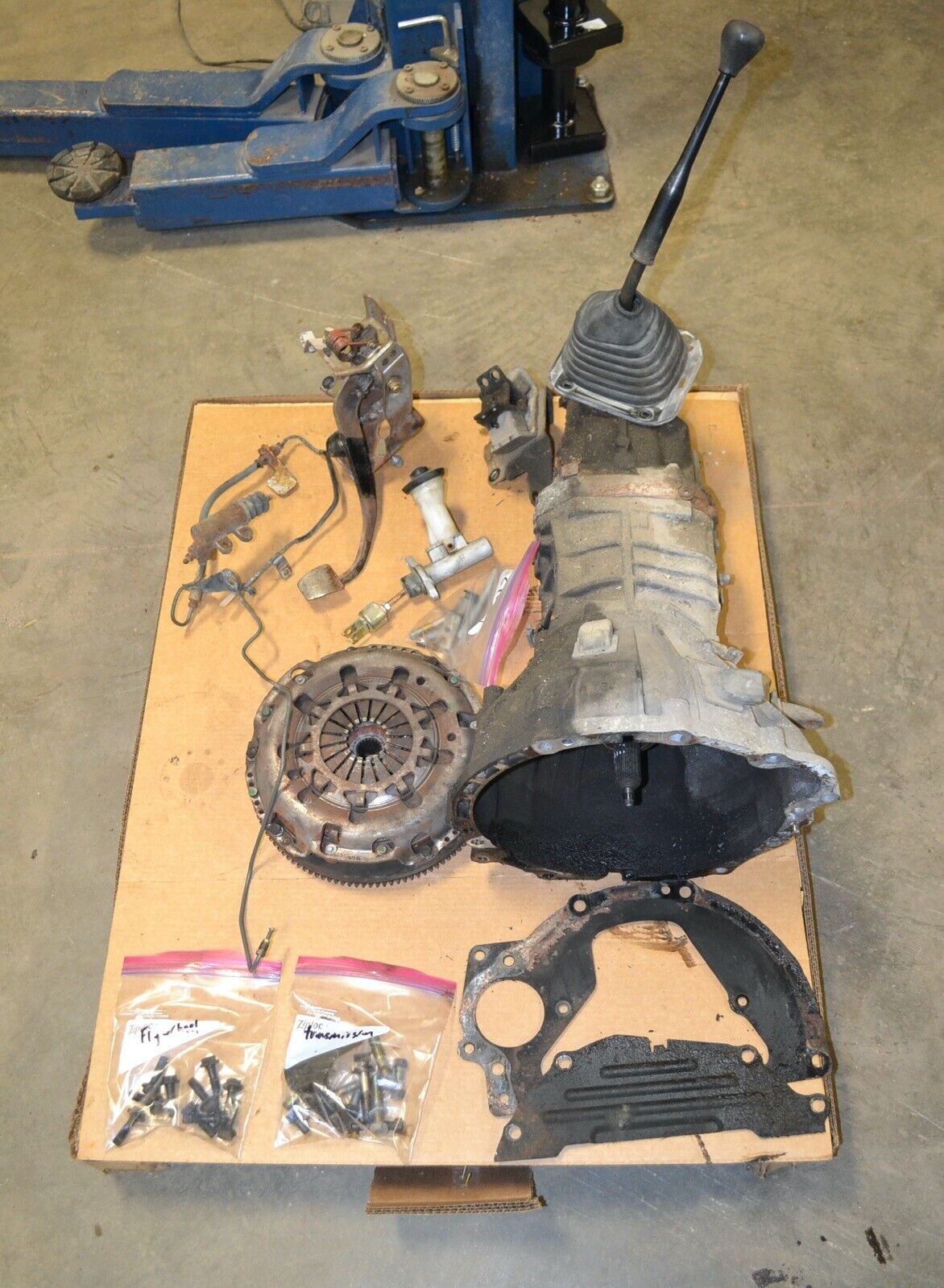 Toyota T100 Manual Transmission Complete Swap Clutch Pedal Shifter 3ZR FE 4 cyl - Fresh Stock Dated February 2026
