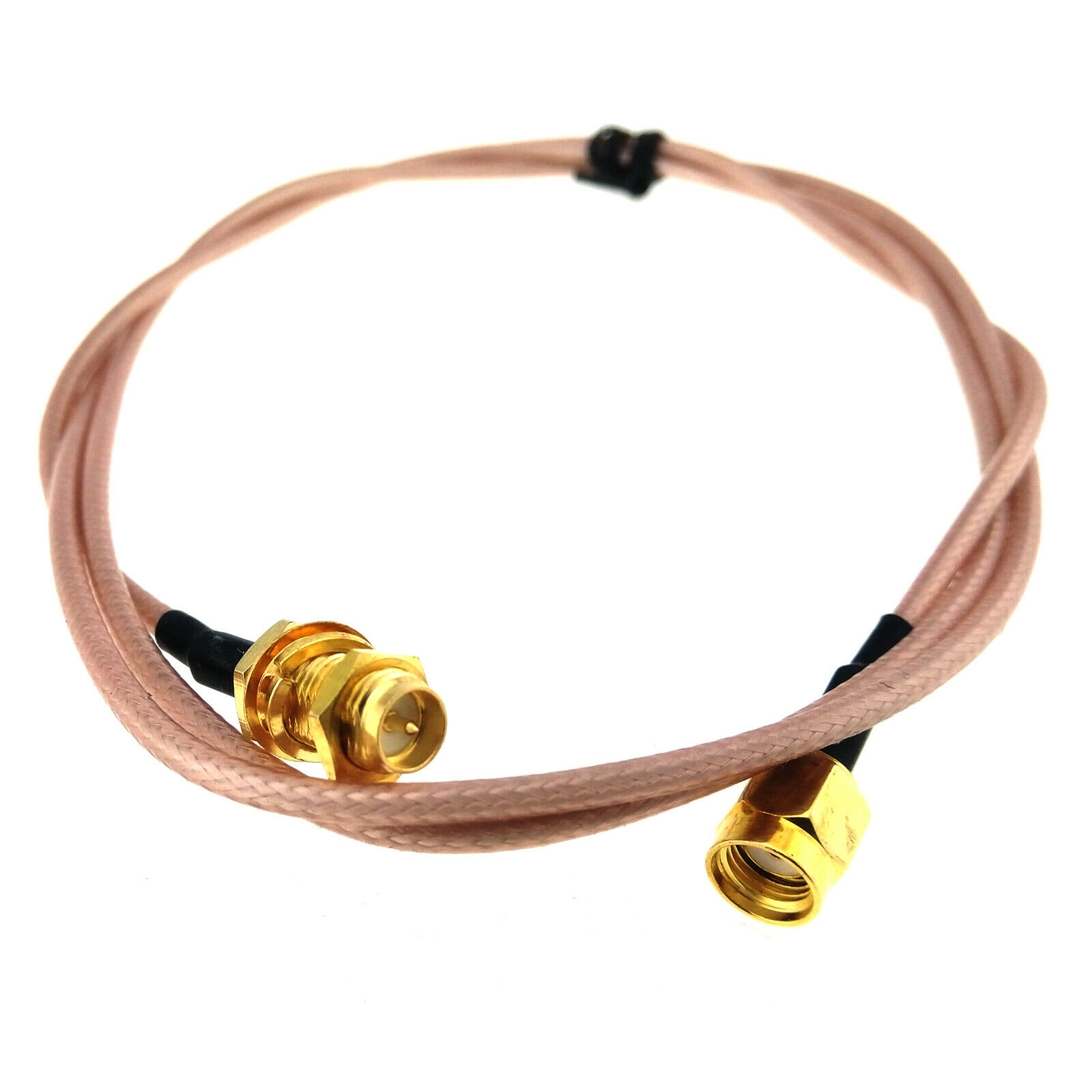 RP-SMA Extension Cable 6.6ft RG316 Copper Wire for WiFi Router Antenna Extend - Fresh Stock Dated December 2025