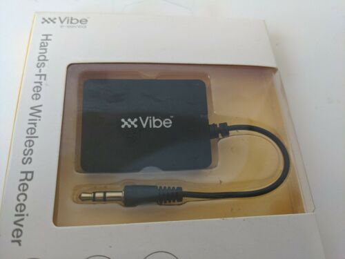 Vibe Essential Hands Free Wireless Receiver With 3.5MM AUX Connection New - Fresh Stock Dated February 2026