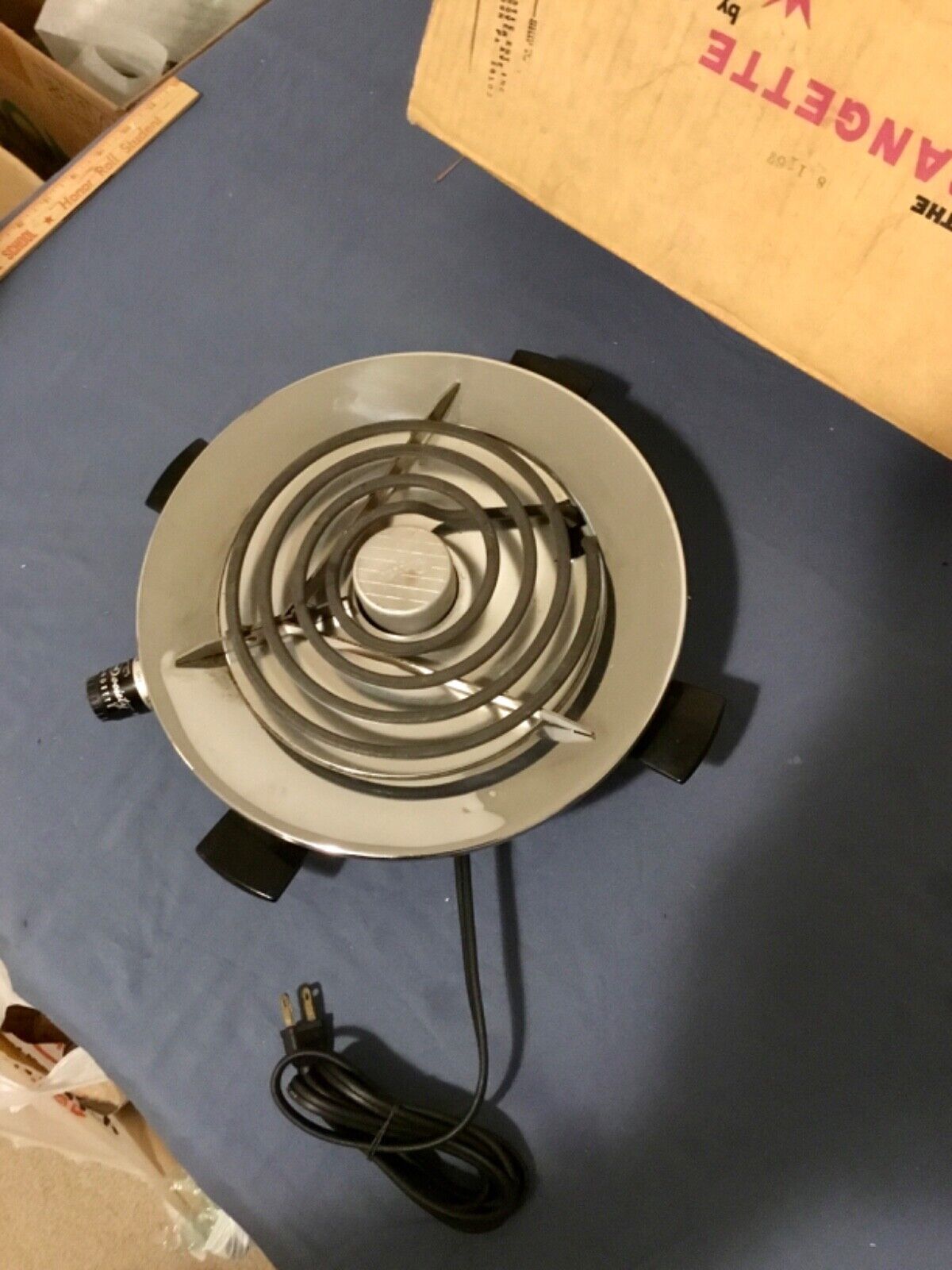 Vintage Rangette By Regal Burner Portable Hot Plate Model 7511, Works - Fresh Stock Dated February 2026