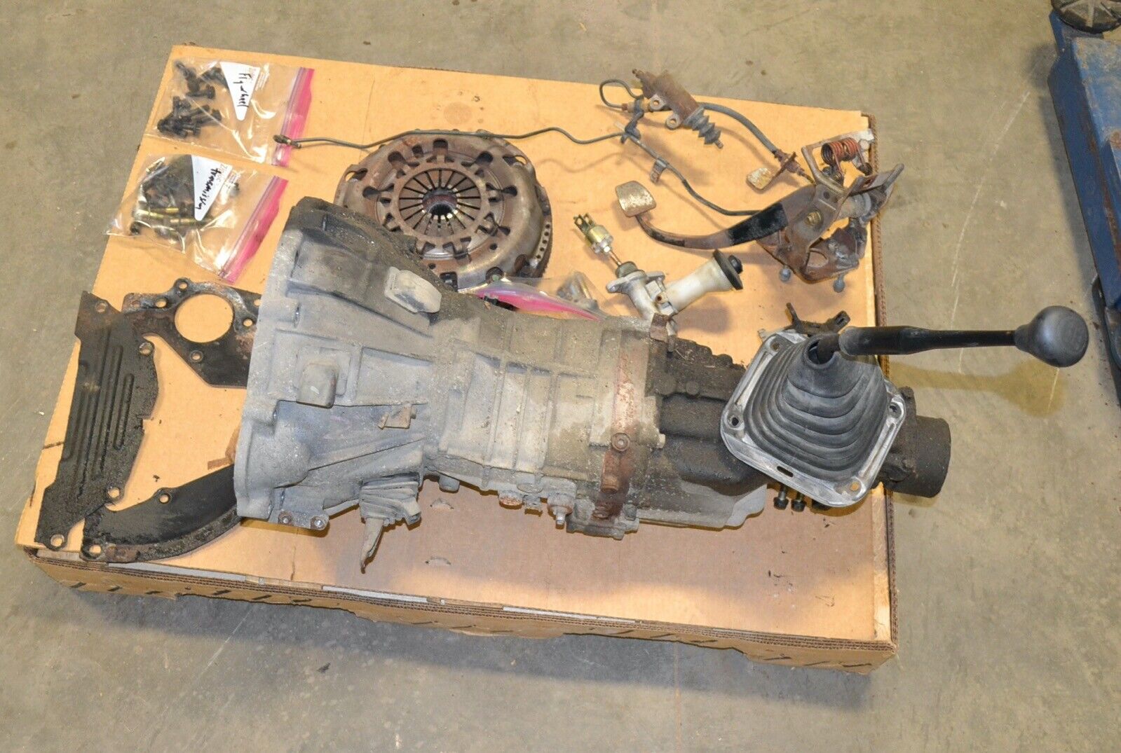 Toyota T100 Manual Transmission Complete Swap Clutch Pedal Shifter 3ZR FE 4 cyl - Fresh Stock Dated February 2026