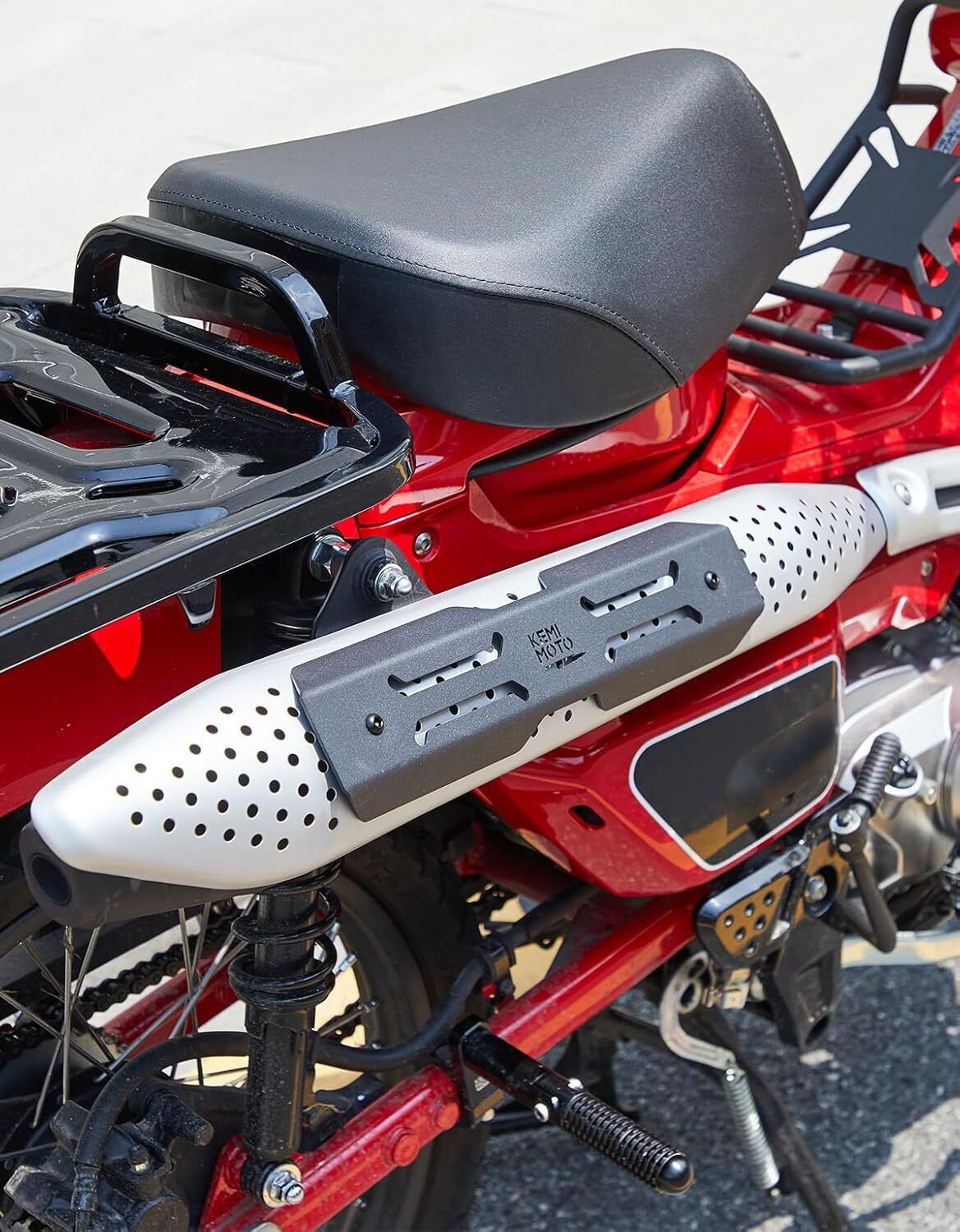 Metal Exhaust Heat Shield Guard Cover For CT125 Trail 125 Hunter Cub 2021-2024 - Fresh Stock Dated February 2026