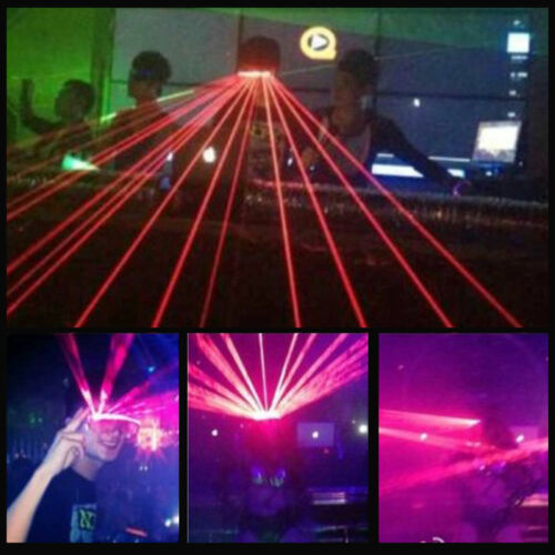 Halloween Costume Party Power Light Glasses Laster Glasses For DJ MC Dance Show - Fresh Stock Dated December 2025