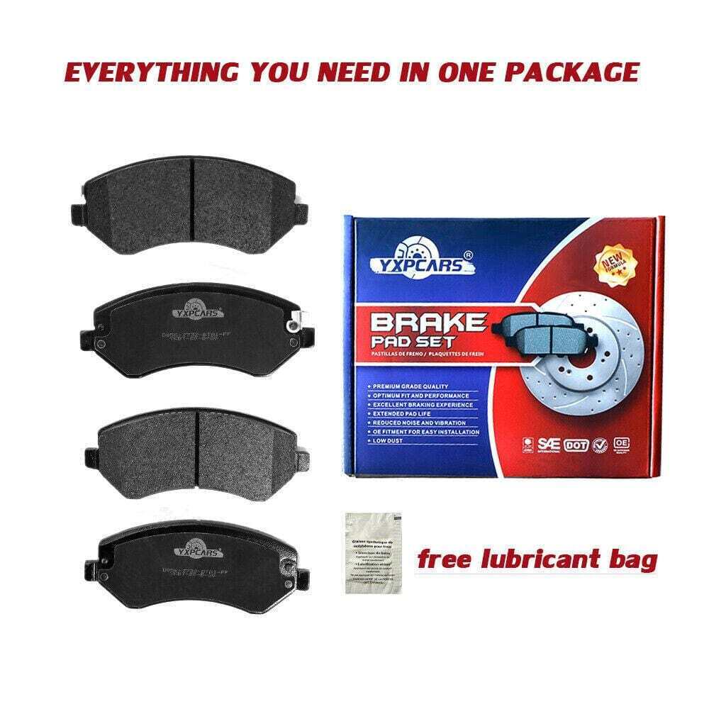Front Ceramic Brake Pads D856 - Fresh Stock Dated February 2026