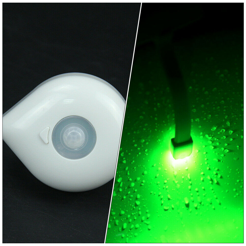 1pc LED Toilet Light Intelligent Lamp Toilet Night Light Night Lamp for Bathroom - Fresh Stock Dated February 2026