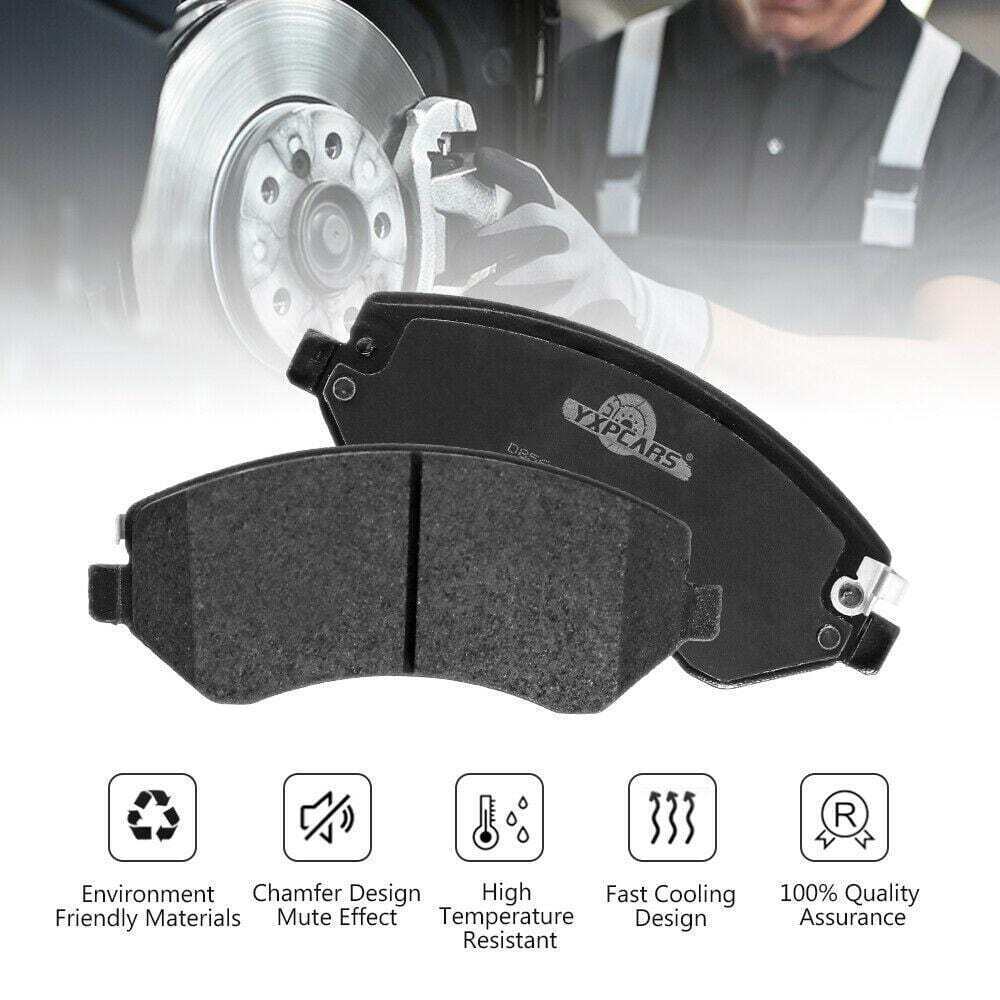 Front Ceramic Brake Pads D856 - Fresh Stock Dated February 2026