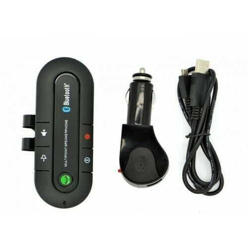 Wireless Multipoint Bluetooth Hands Free In Car Speakerphone Sun Visor Clip Kit - Fresh Stock Dated February 2026