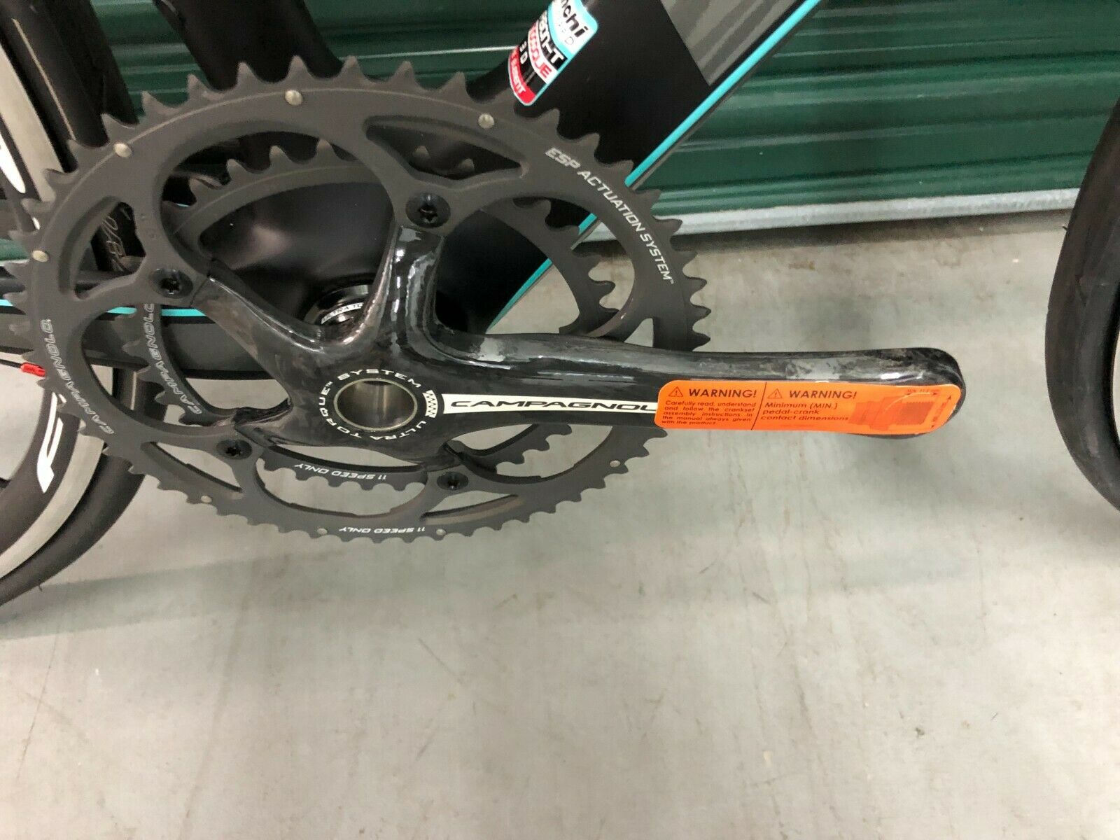 Bianchi Infinito CV size 53, full Campangnolo Potenza 11 spd, Fulcrum Wheels - Fresh Stock Dated December 2025